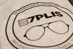T-Shirt 7PLIS logo lunettes - 7PLIS