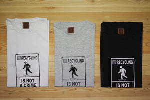 T-Shirt 7PLIS "recycling is not a crime" - 7PLIS