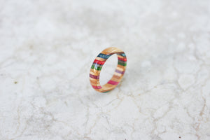 Bague résine multiplis 7PLIS