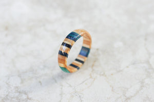 Bague résine multiplis 7PLIS