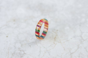 Bague résine multiplis 7PLIS