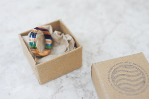 Bague résine multiplis 7PLIS