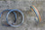 Bracelet bleu orange SKATEBOARD recyclé - 7PLIS