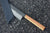 Couteau japonais CHEF jaune orange et bois - 7PLIS