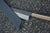 Couteau japonais CHEF noir bleu et bois - 7PLIS
