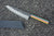 Couteau japonais CHEF rose bleu et bois - 7PLIS