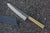Couteau japonais CHEF vert rouge bleu et bois - 7PLIS
