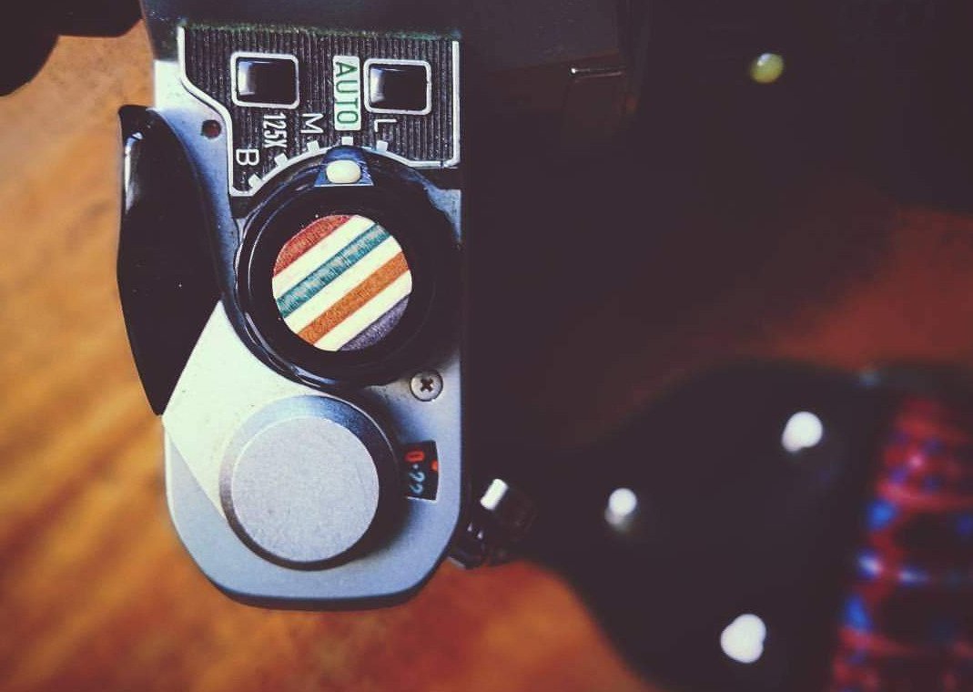 Déclencheur appareil photo skateboard recyclé - 7PLIS