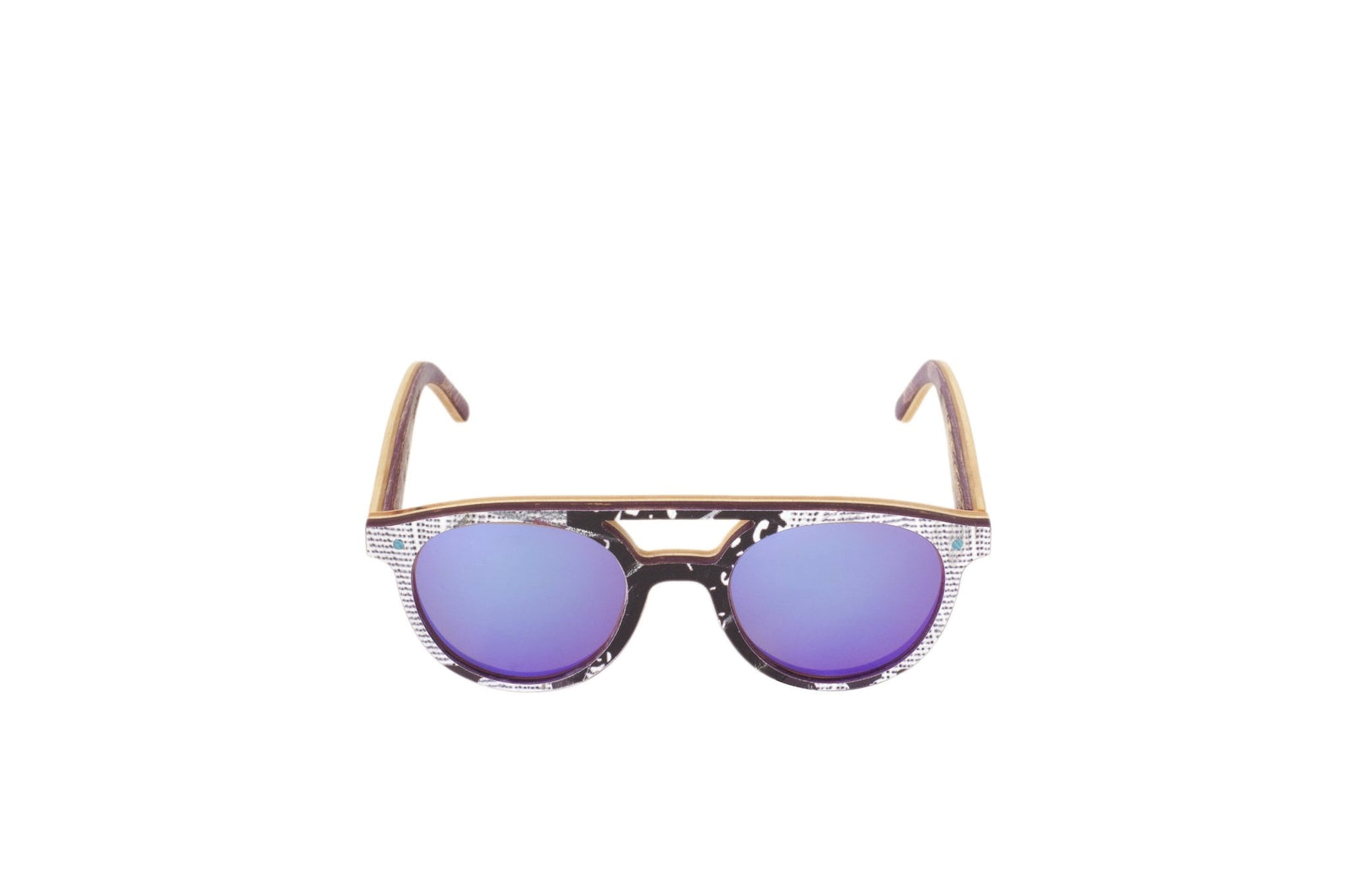 Lunettes 7PLIS skateboard recyclé #DOBLERAIL - 7PLIS