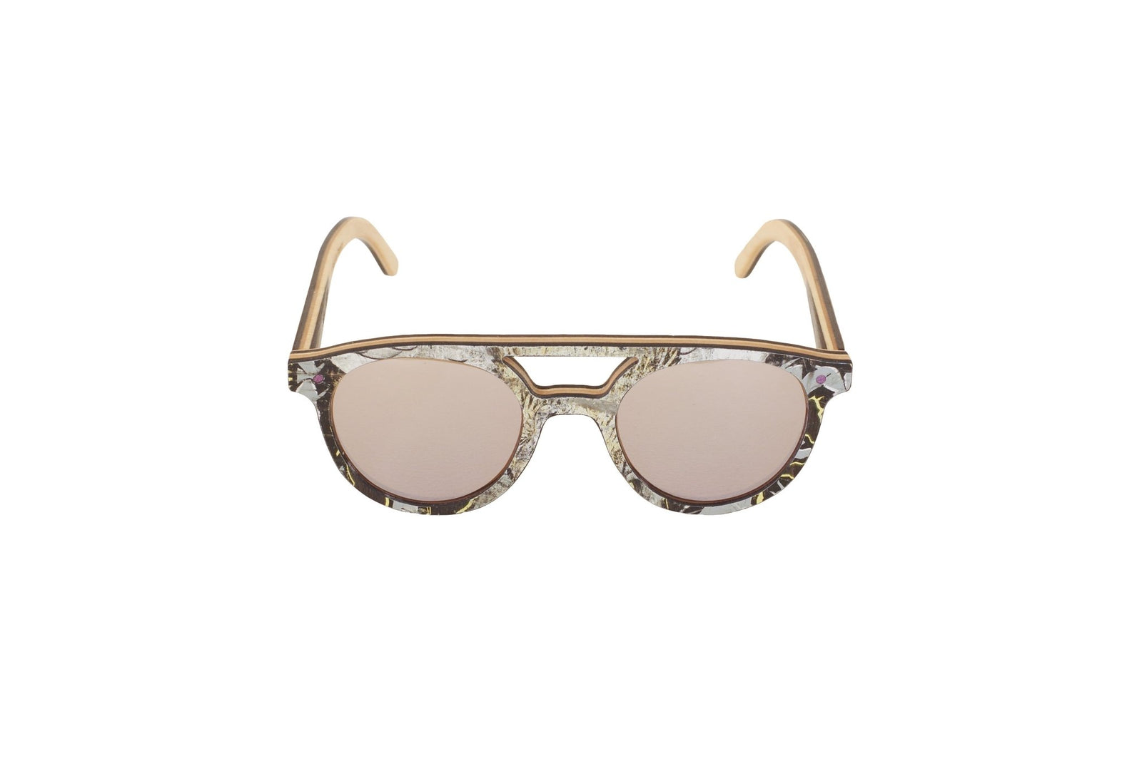 Lunettes 7PLIS skateboard recyclé #DOBLERAIL - 7PLIS