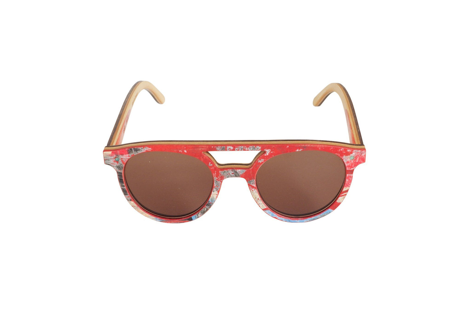 Lunettes 7PLIS skateboard recyclé #DOBLERAIL - 7PLIS