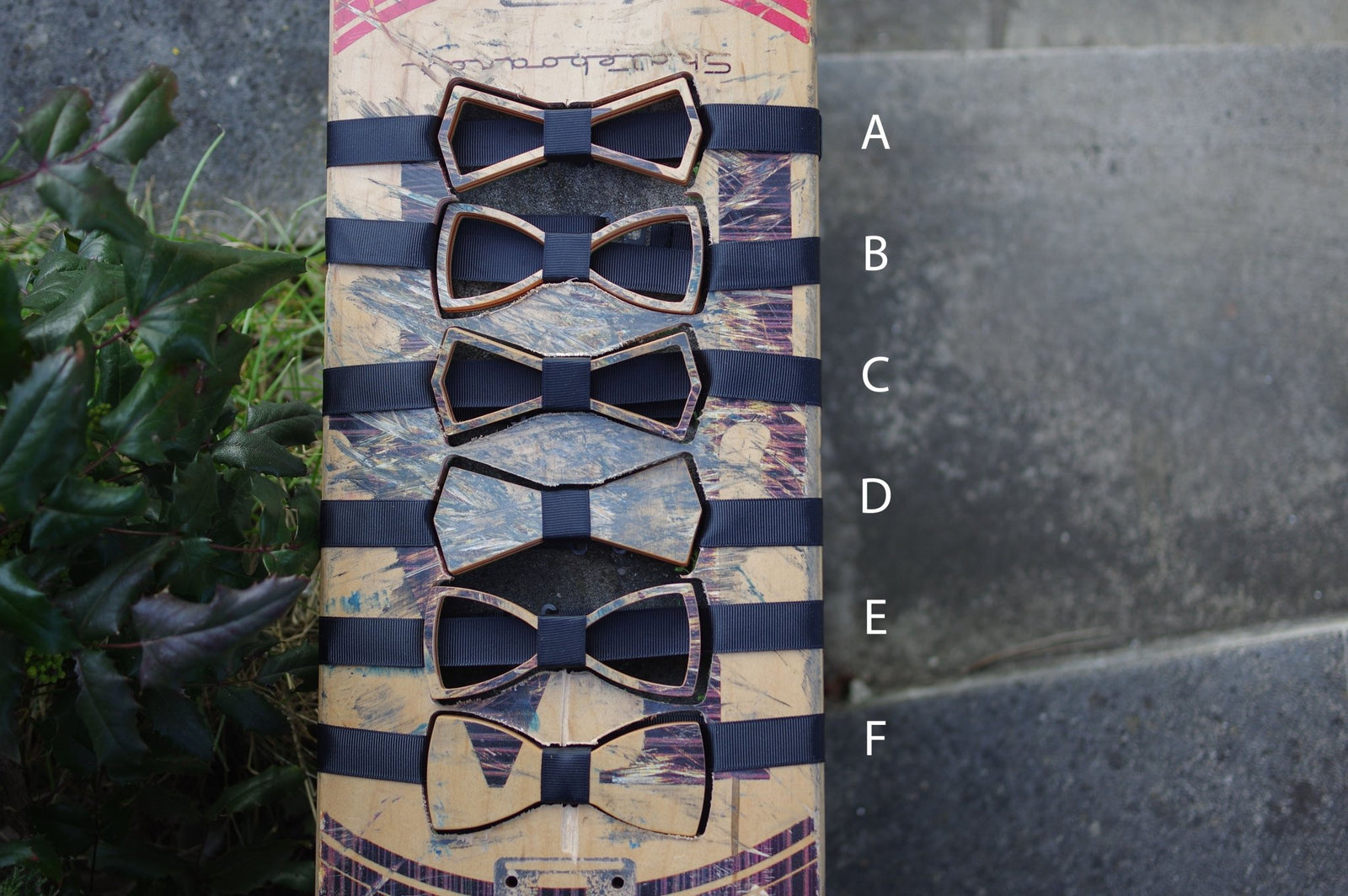 Noeud papillon 7PLIS brun et noir - 7PLIS