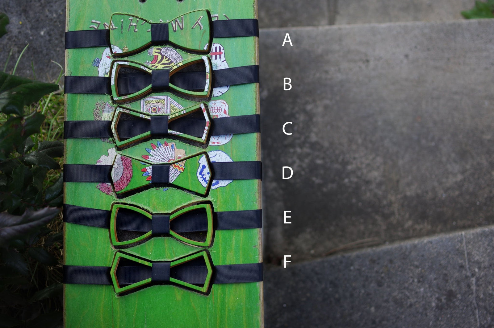 Noeud papillon 7PLIS vert - 7PLIS