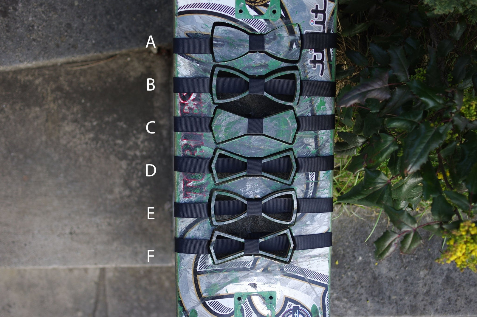 Noeud papillon 7PLIS vert gris - 7PLIS