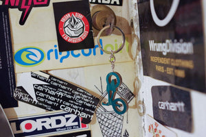 Porte-clés BMX skateboard recyclé - 7PLIS