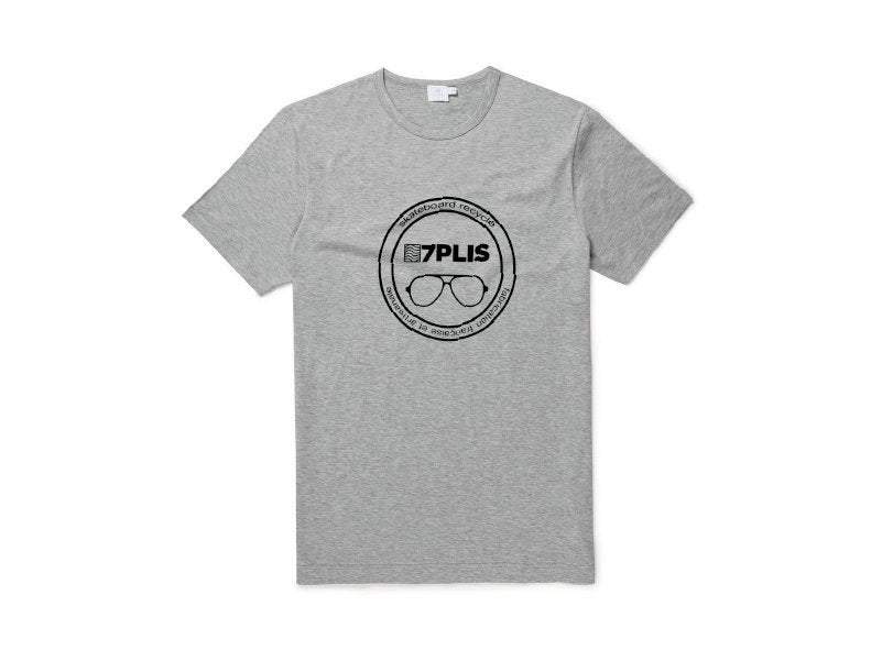 T-Shirt 7PLIS logo lunettes - 7PLIS