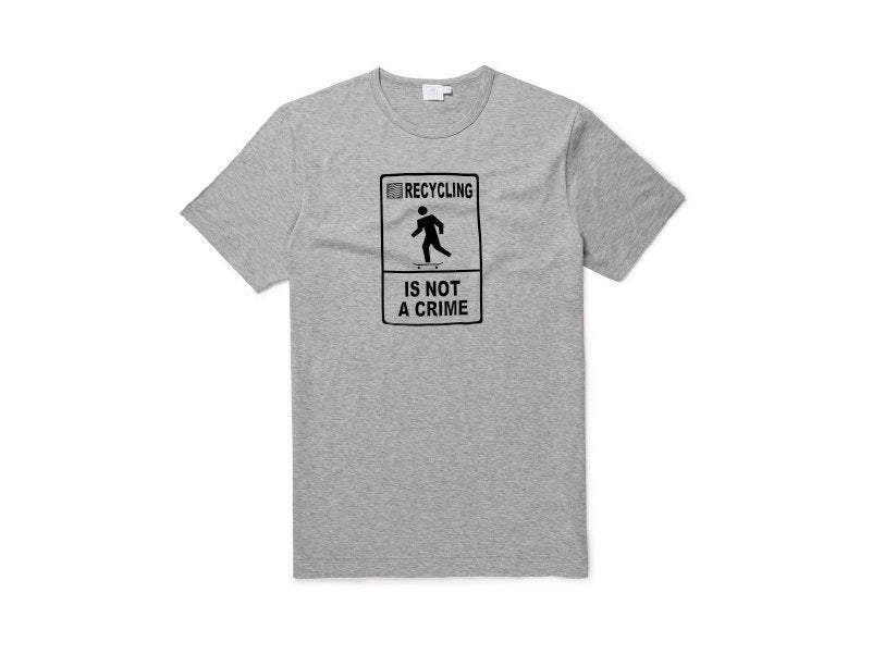 T-Shirt 7PLIS "recycling is not a crime" - 7PLIS